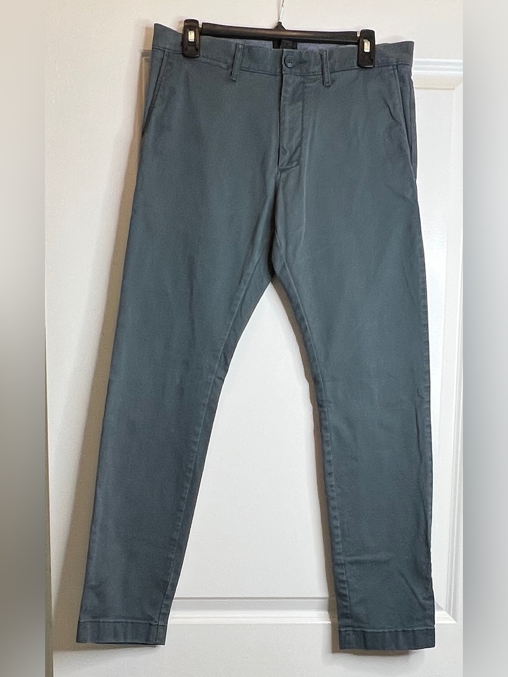 J.Crew 484 Slim Fit Stretch Chino Pants Mens 30 x 30 Slate Green
